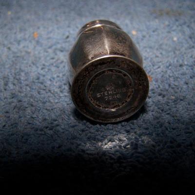 LOT 20 LOVELY VINTAGE STERLING SALT/PEPPER SHAKERS