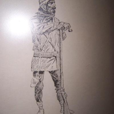 LOT 21 VINTAGE CHARLES RUSSELL PRINTS WESTERN/MOUNTAIN MEN