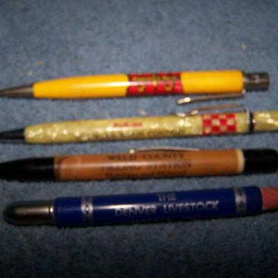 LOT 30 VINTAGE COLORADO ADVERTISING PENCILS