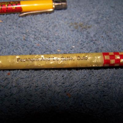 LOT 30 VINTAGE COLORADO ADVERTISING PENCILS