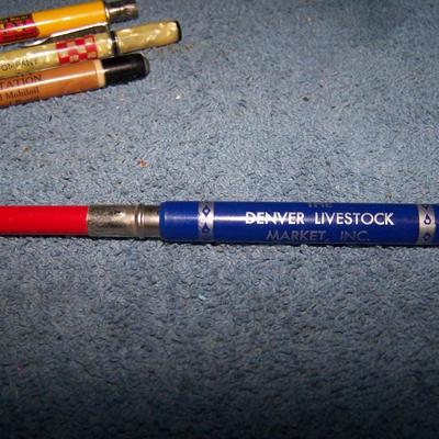 LOT 30 VINTAGE COLORADO ADVERTISING PENCILS