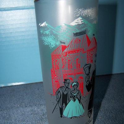 LOT 45 GREAT 1959 RUSH TO THE ROCKIES COLORADO CENTENNIAL GLASSES