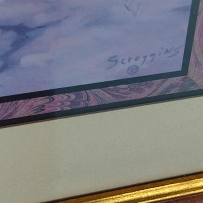 Framed Art Print Under Glass 'Daybreak' by Steven Scroggins