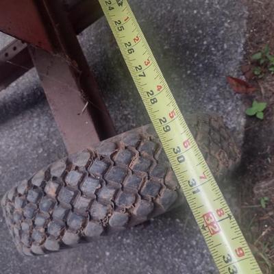 Ride-On Two-Wheel Sulky Implement