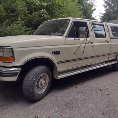 1997 Ford F-250 Diesel Engine Truck with 88,485 Miles and Clean Title