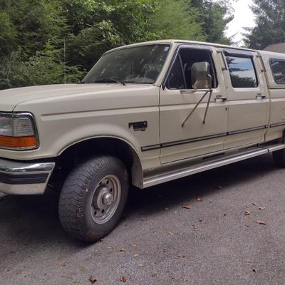 1997 Ford F-250 Diesel Engine Truck with 88,485 Miles and Clean Title