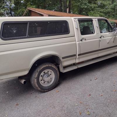 1997 Ford F-250 Diesel Engine Truck with 88,485 Miles and Clean Title