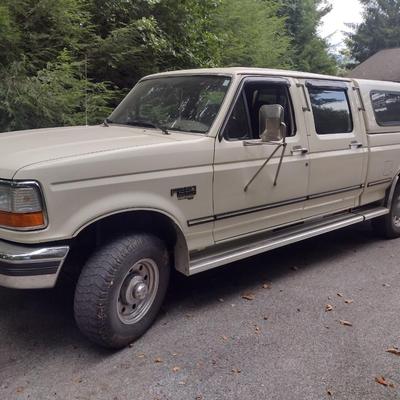 1997 Ford F-250 Diesel Engine Truck with 88,485 Miles and Clean Title
