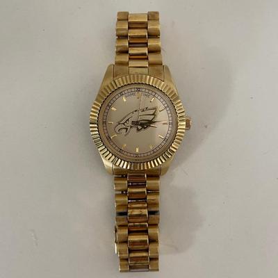 Game Time Gold Eagles Men's 23K Gold Logo Watch