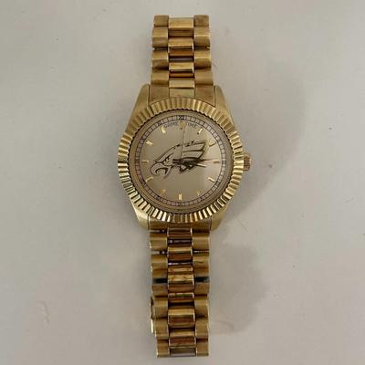Game Time Gold Eagles Men's 23K Gold Logo Watch