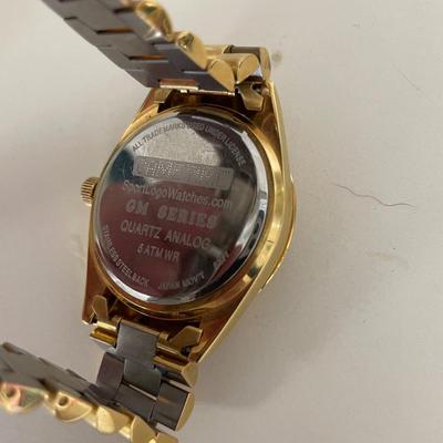 Game Time Gold Eagles Men's 23K Gold Logo Watch