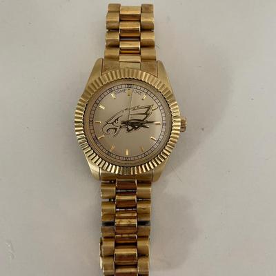 Game Time Gold Eagles Men's 23K Gold Logo Watch