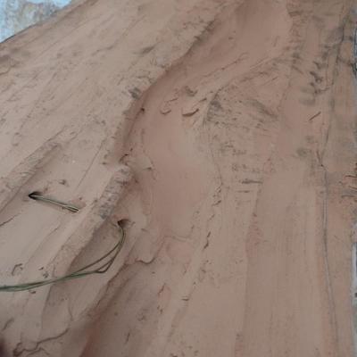 Original Terra Cotta 'Mirror Image' Sculpture Panel Signed by Rodney Shaw