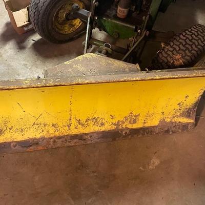 John Deere Lawn and Garden Tractor with Blade