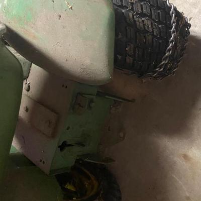 John Deere Lawn and Garden Tractor with Blade