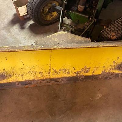 John Deere Lawn and Garden Tractor with Blade
