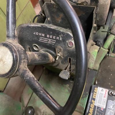 John Deere Lawn and Garden Tractor with Blade