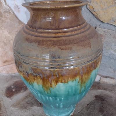 Hand Thrown Pottery Floor Jug