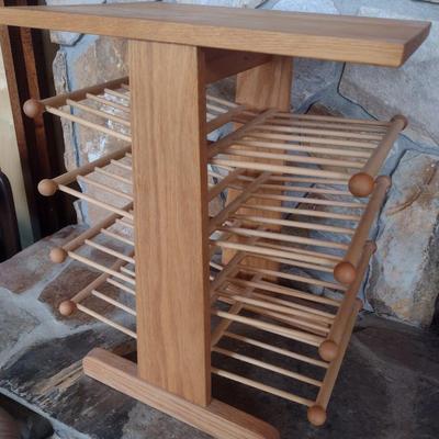Contemporary Design Solid Wood Book Stand