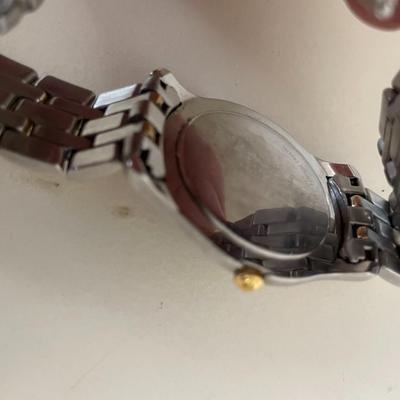Vintage Movado Museum Unisex Two-Tone Quartz Bracelet Watch