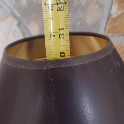Bobby Phillips Original Turned Wood Maple Post Table Lamp with Shade Choice B