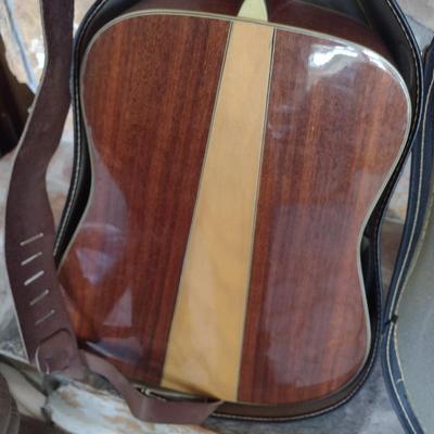 Epiphone Model D-14 Acoustic Guitar with Case