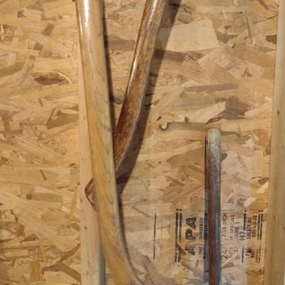 Pair of Wood Axes
