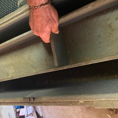 Vintage Wooden Tool Box