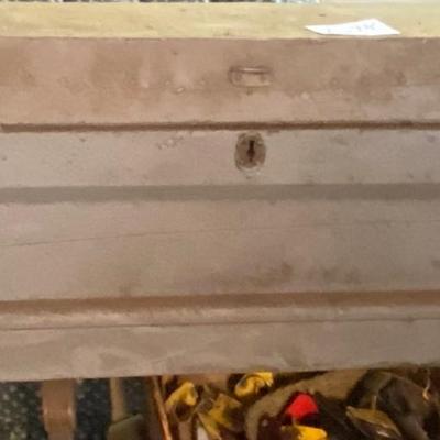 Vintage Wooden Tool Box