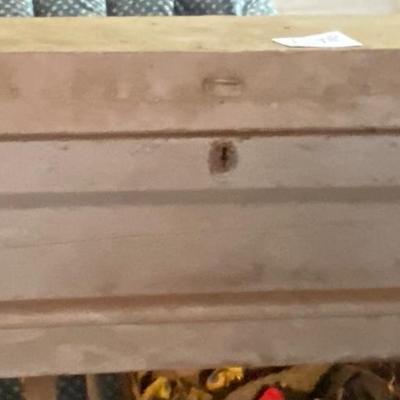Vintage Wooden Tool Box