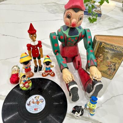 Pinocchio Antique and Disney Collection