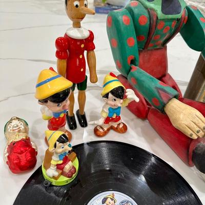 Pinocchio Antique and Disney Collection