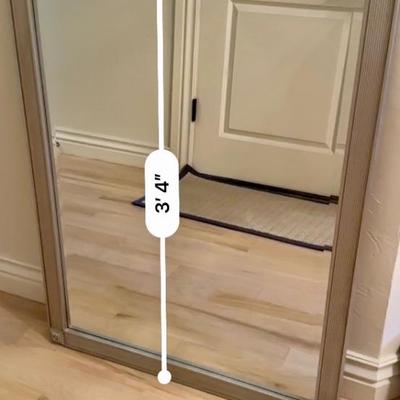 Silvered Wall Mirror