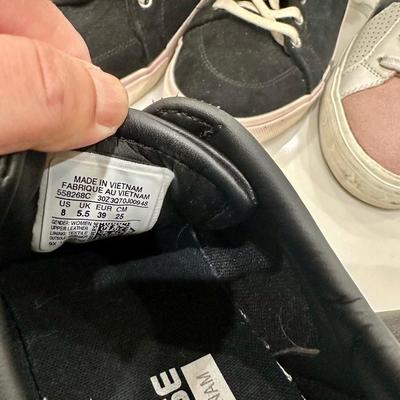 Three pair of women sneakers-Vintage Havana, Converse 8 and Old Navy