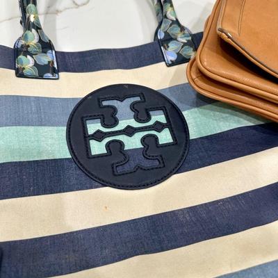 Tory Burch and J.Crew purses
