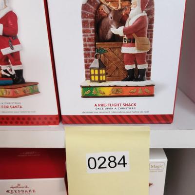 Lot of 6 Hallmark Keepsake Christmas Tree ornaments
