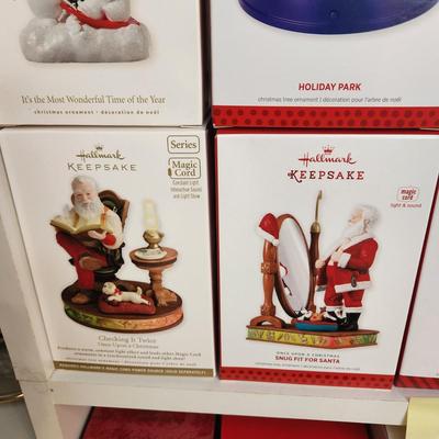Lot of 6 Hallmark Keepsake Christmas Tree ornaments
