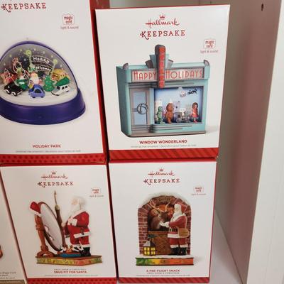 Lot of 6 Hallmark Keepsake Christmas Tree ornaments