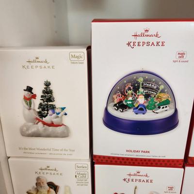 Lot of 6 Hallmark Keepsake Christmas Tree ornaments