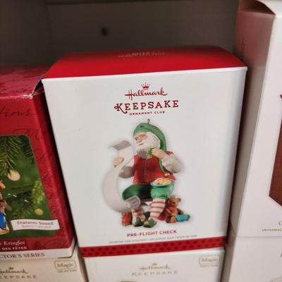 Lot of 6 Hallmark Keepsake Christmas Tree ornaments Magic +