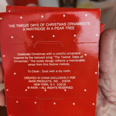 Lot of Hallmark Keepsake & Avon Christmas Tree ornaments