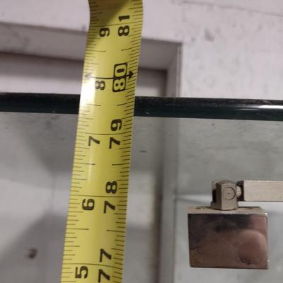 Glass Display Stand on Castors