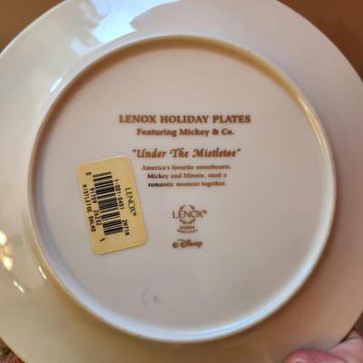 Lot of Christmas Decor Lenox Plates Ornaments and Decor