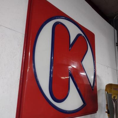 Circle K Composite Advertising Sign