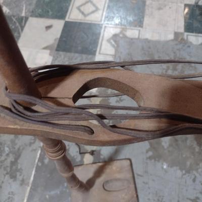 Vintage Floor Lamp Designed to Hold a Sportsman Hunting Tool