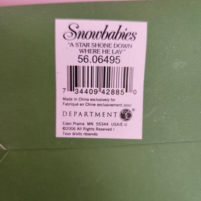 3 Snowbabies Dept. 56