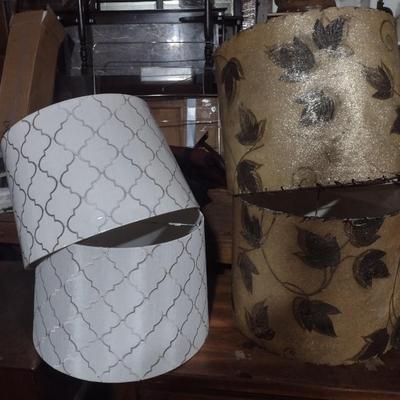 Set of Fancy Lamp Shades