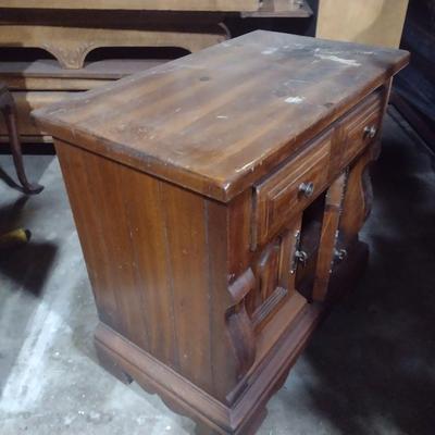 Petite Solid Wood Console