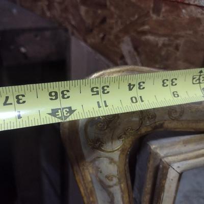 Wood Framed French Provincial Wall Mirror