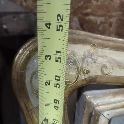 Wood Framed French Provincial Wall Mirror